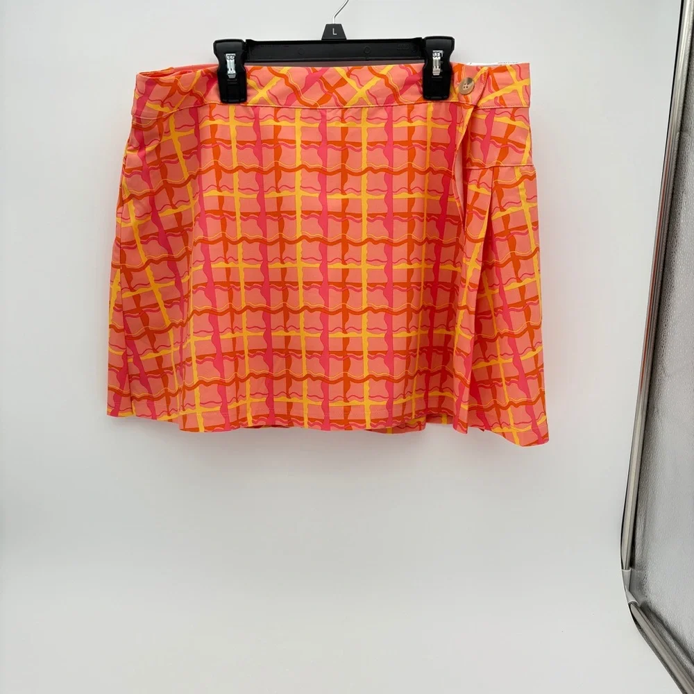 NWT Womens L Puma Dani Dazey Wrap Skirt Skort Polo Golf Tennis Pickleball Set - Picture 9 of 16